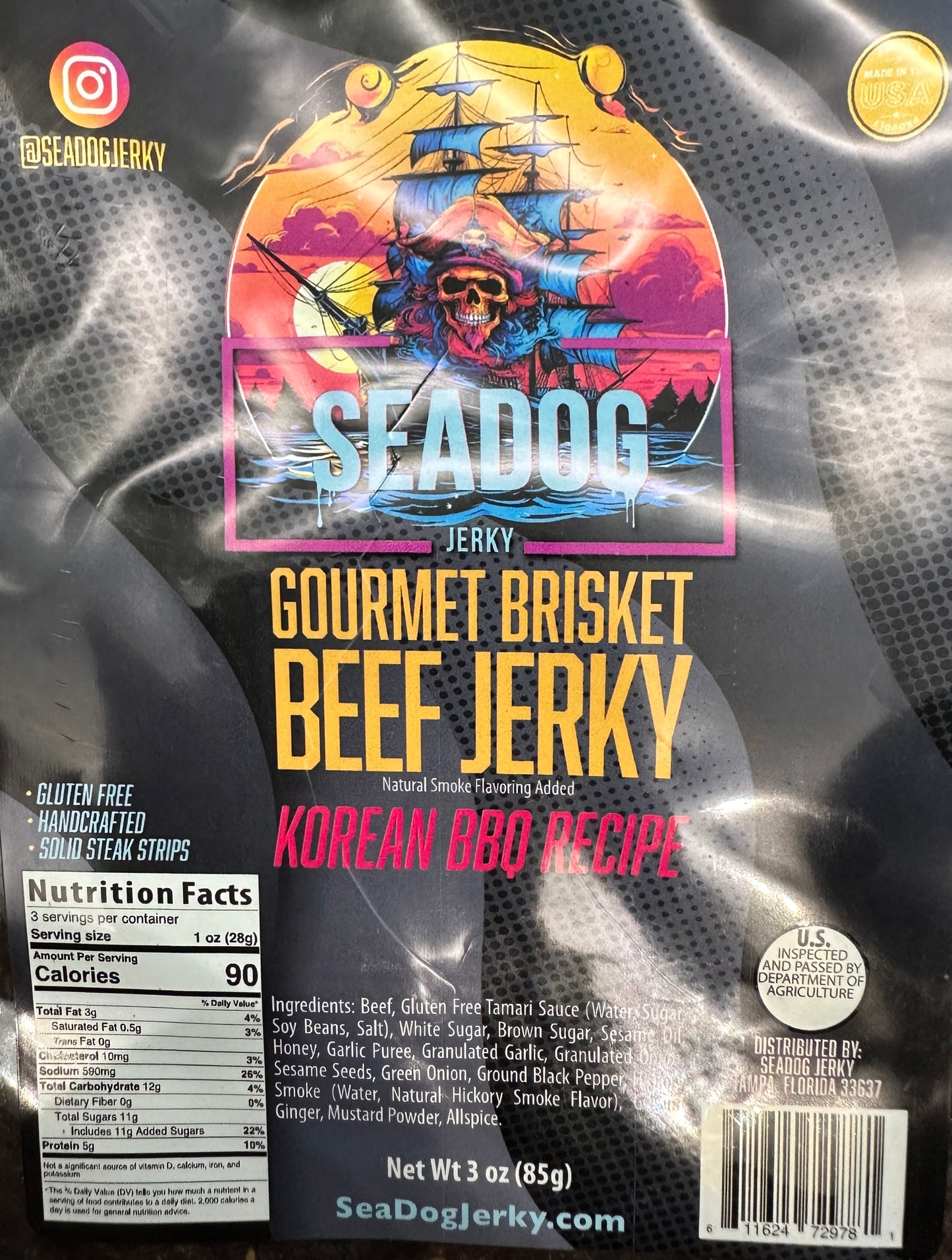 Korean BBQ Recipe 3 oz